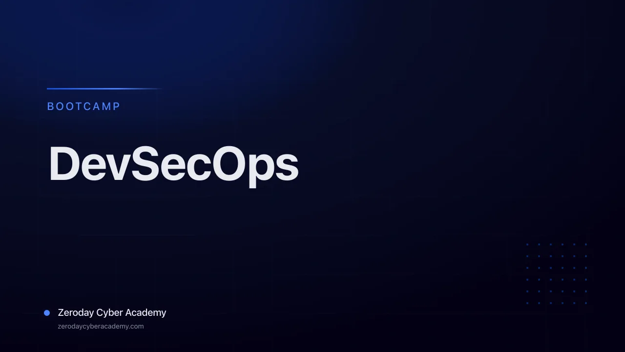 Bootcamp DevSecOps Live 2 mois, Sécurité applicative, Zeroday - Zeroday ...